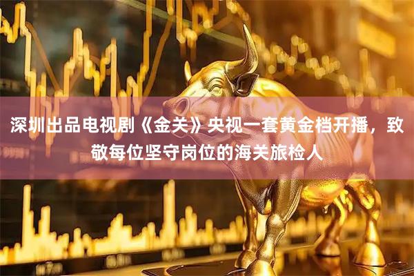 深圳出品电视剧《金关》央视一套黄金档开播，致敬每位坚守岗位的海关旅检人
