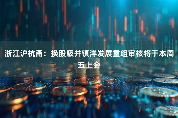 浙江沪杭甬：换股吸并镇洋发展重组审核将于本周五上会